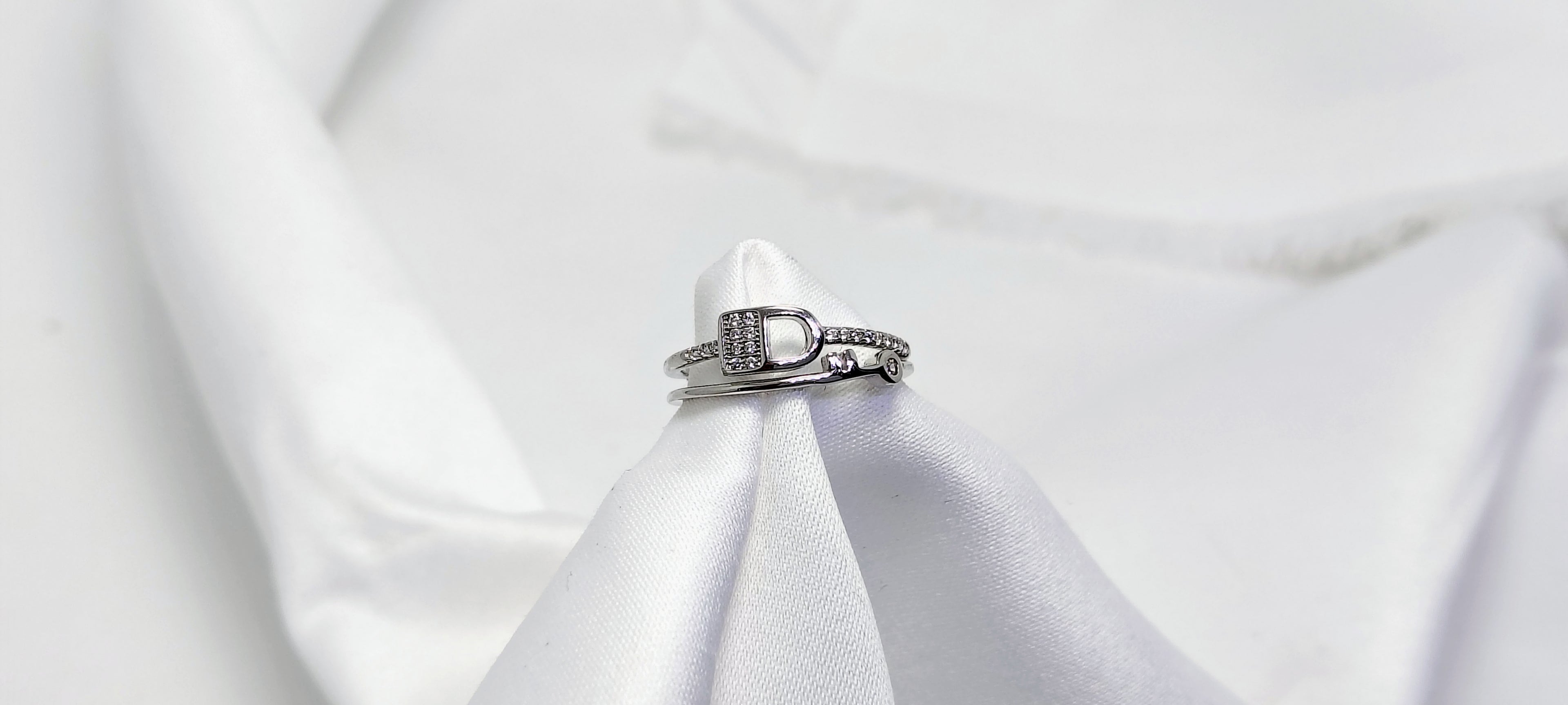 Premium 925 Silver Ring - Designed to catch the light beautifully.