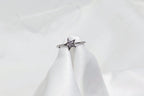 Silver Twinkling Star Ring