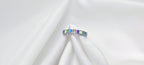 Multi Color 925 Silver Ring - Lightweight enough for long celebrations.