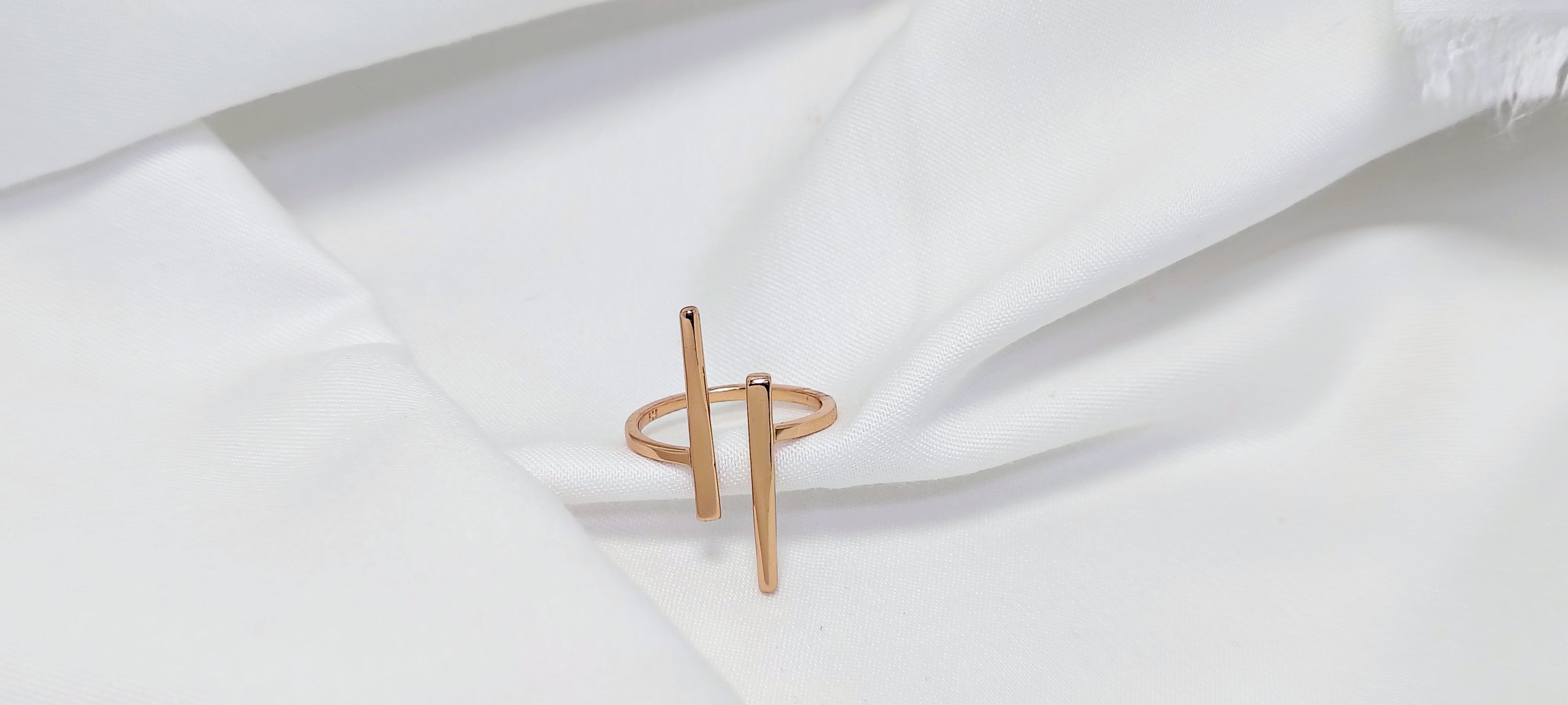 Luxury And Simple silver ring