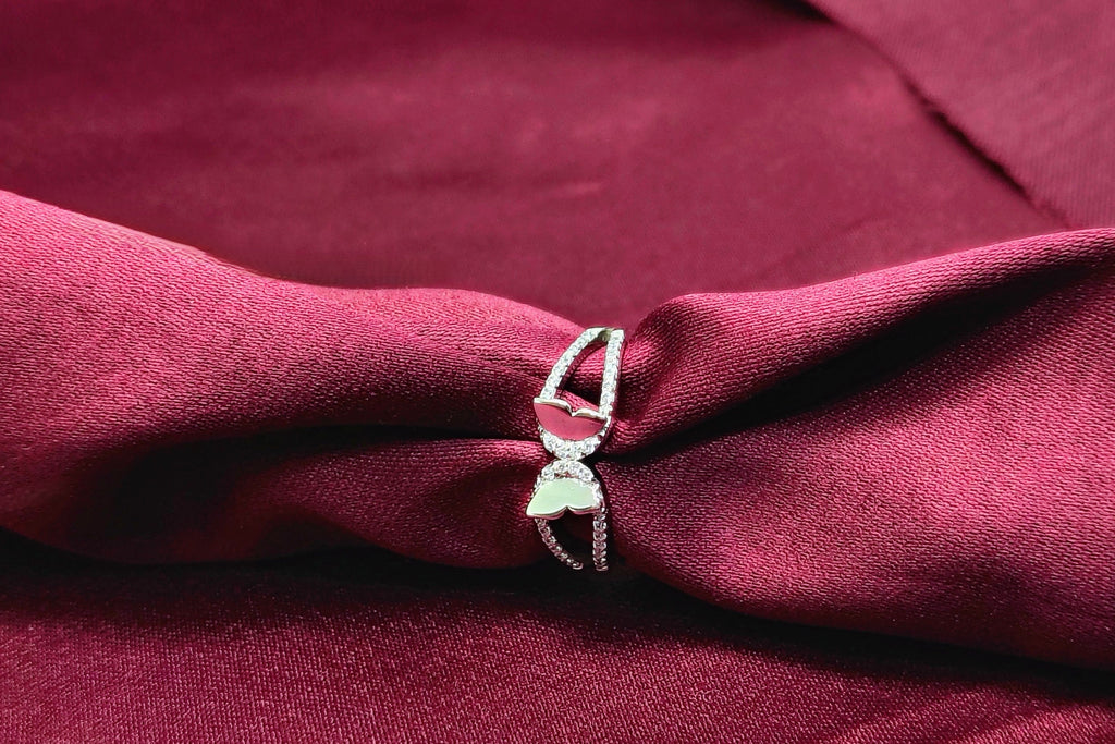 Silver Butterfly Ring