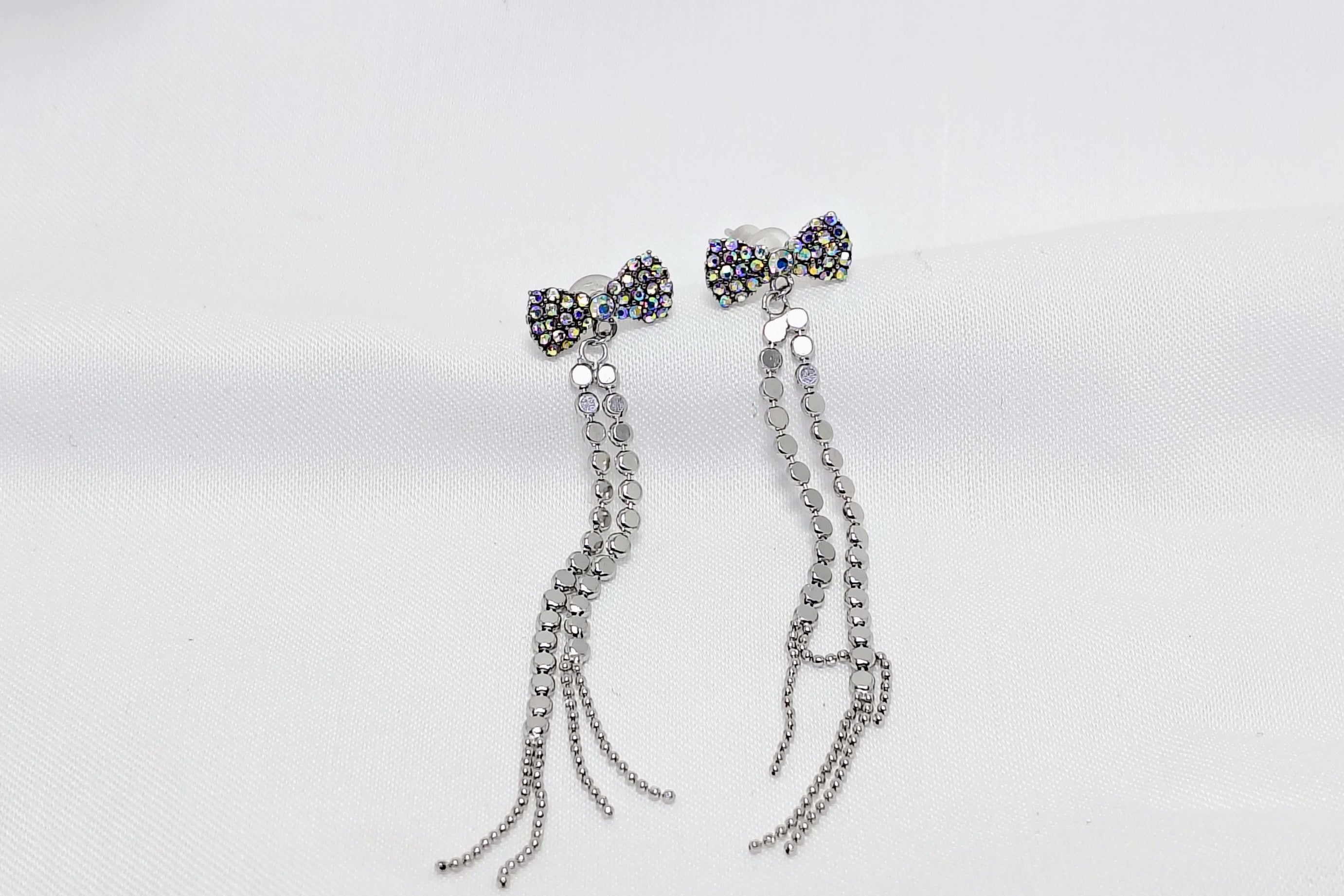 Pair of silver earring