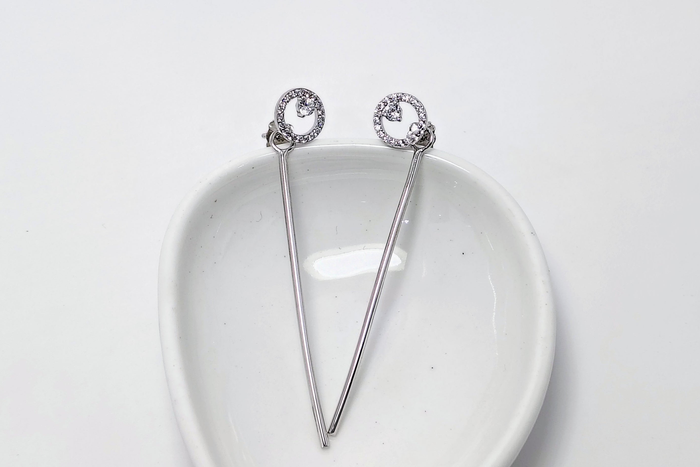 Silver Elegant & Premium Earrings - Grace with a little glamour.