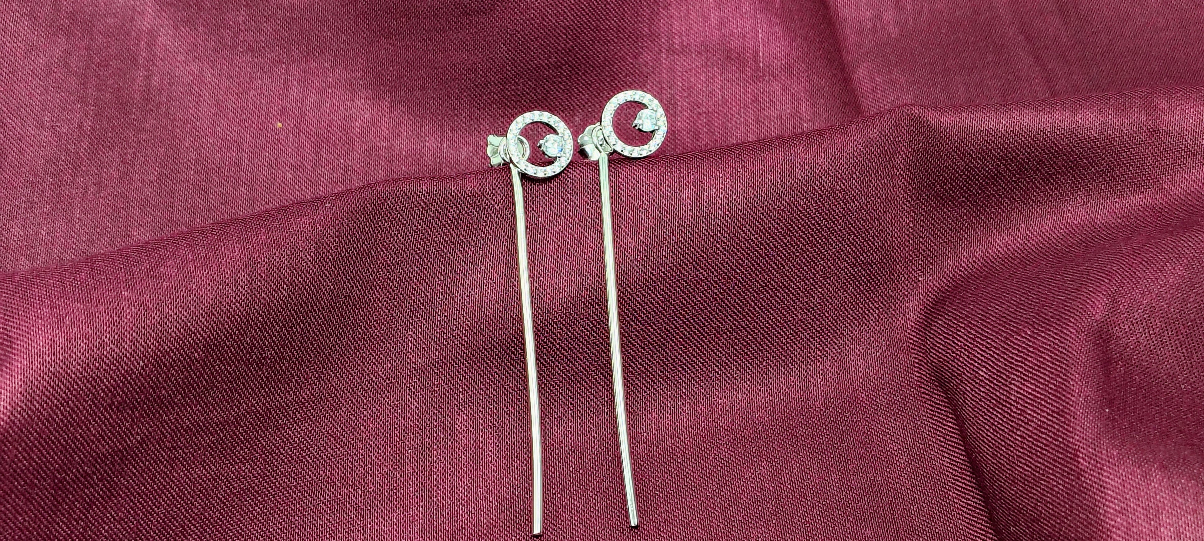 Silver Elegant & Premium Earrings - Grace with a little glamour.