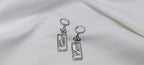 Minimal Classic 925 Silver Earring - Grace with a little glamour.