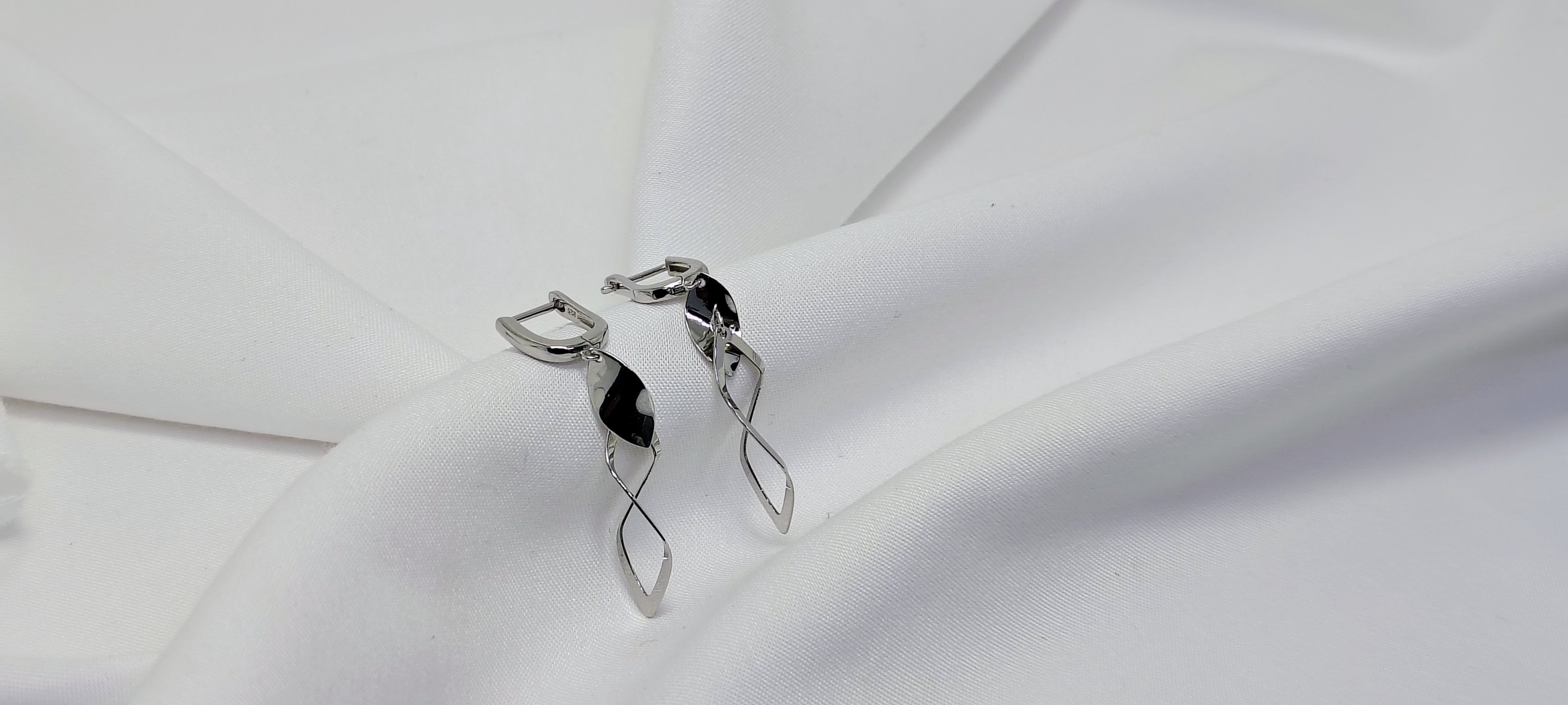 Silver Classic Earrings - When office hours end but your presence doesn’t.