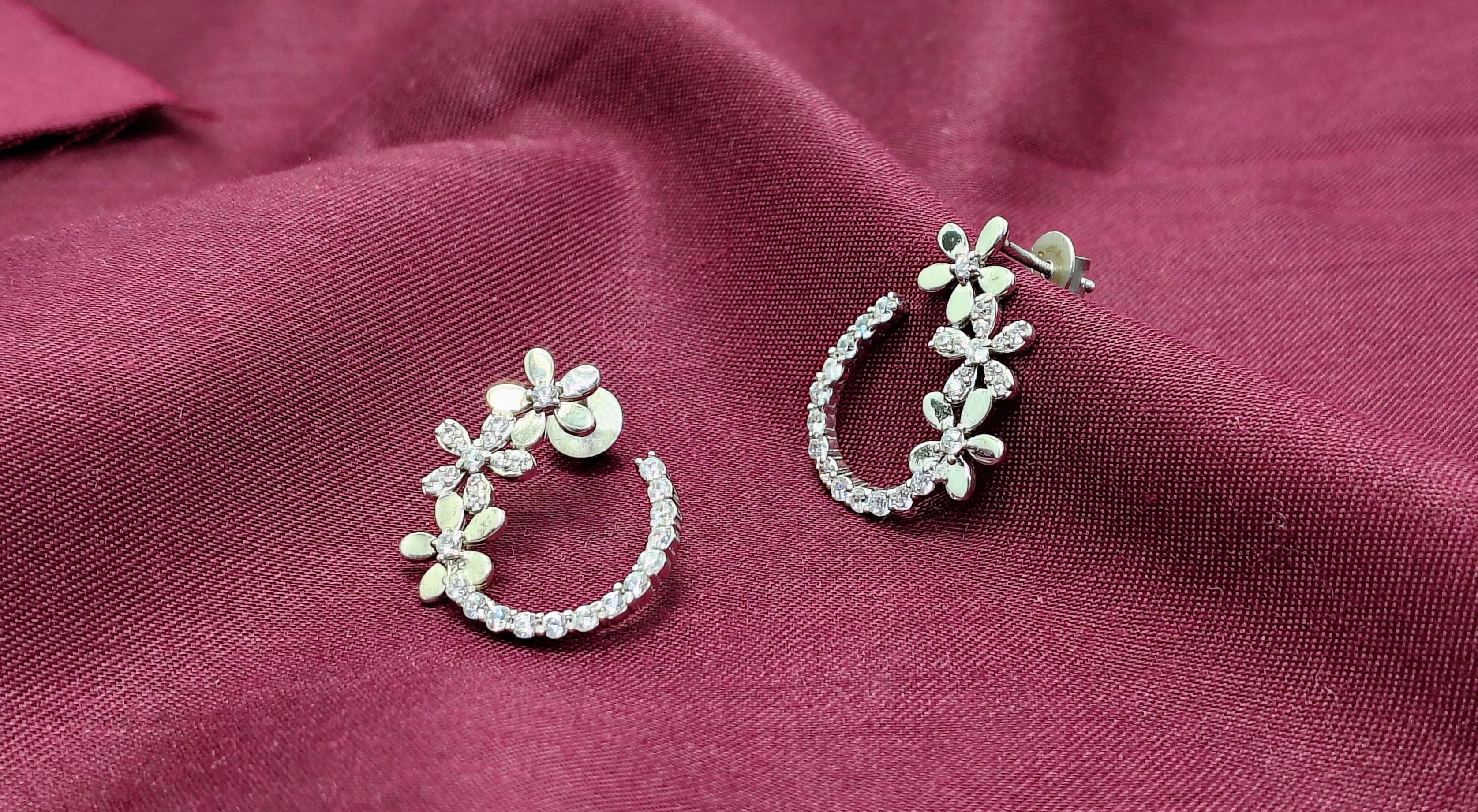 Modern Classic 925 Silver Hoops - Because confidence deserves sparkle.
