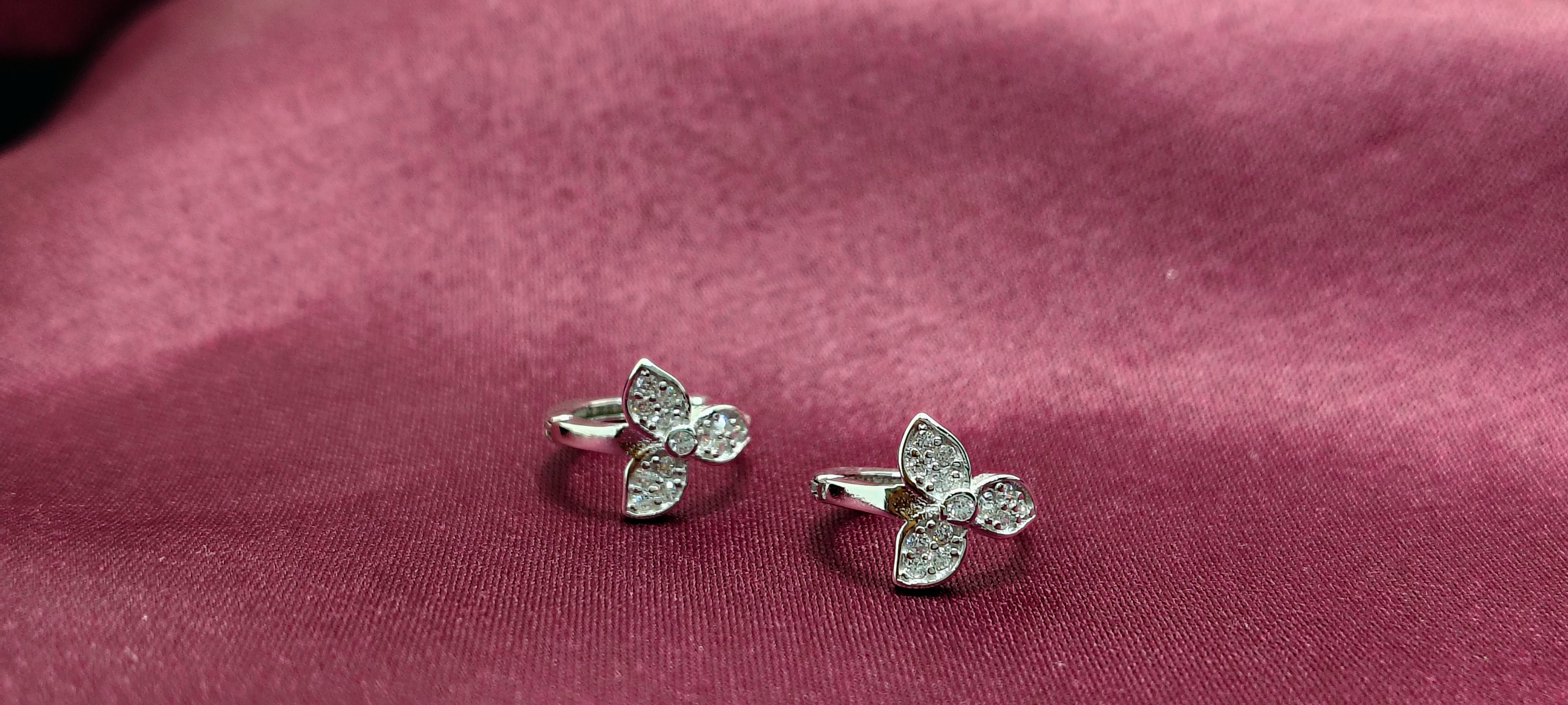 Silver Everyday Essential  Round Earrings - Luxury that moves with you.