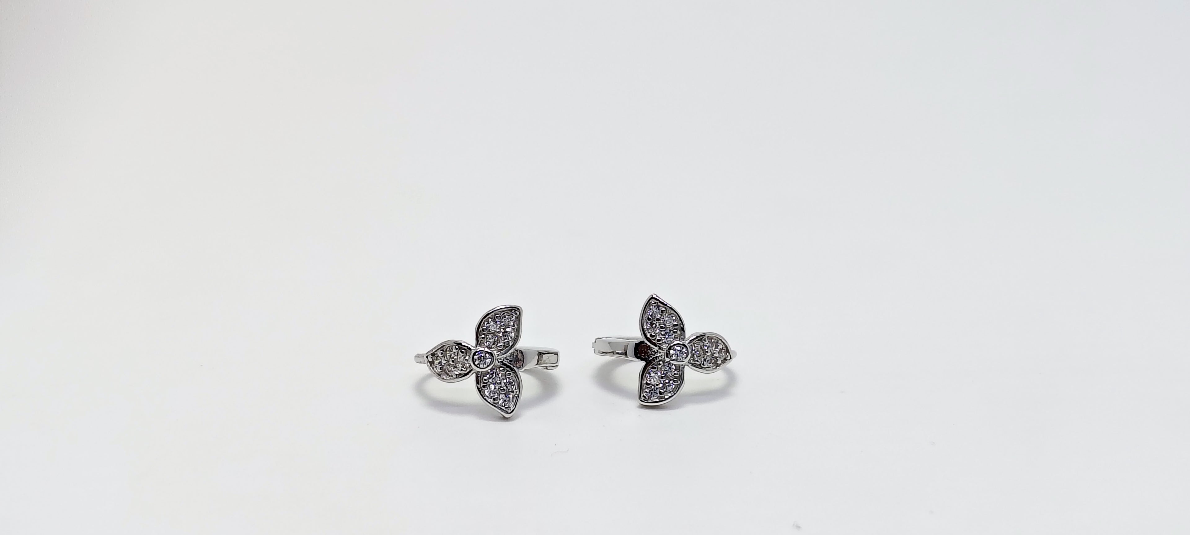 Silver Everyday Essential  Round Earrings - Luxury that moves with you.