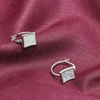 Soft Shine Silver Earrings - Strength doesn’t need noise.