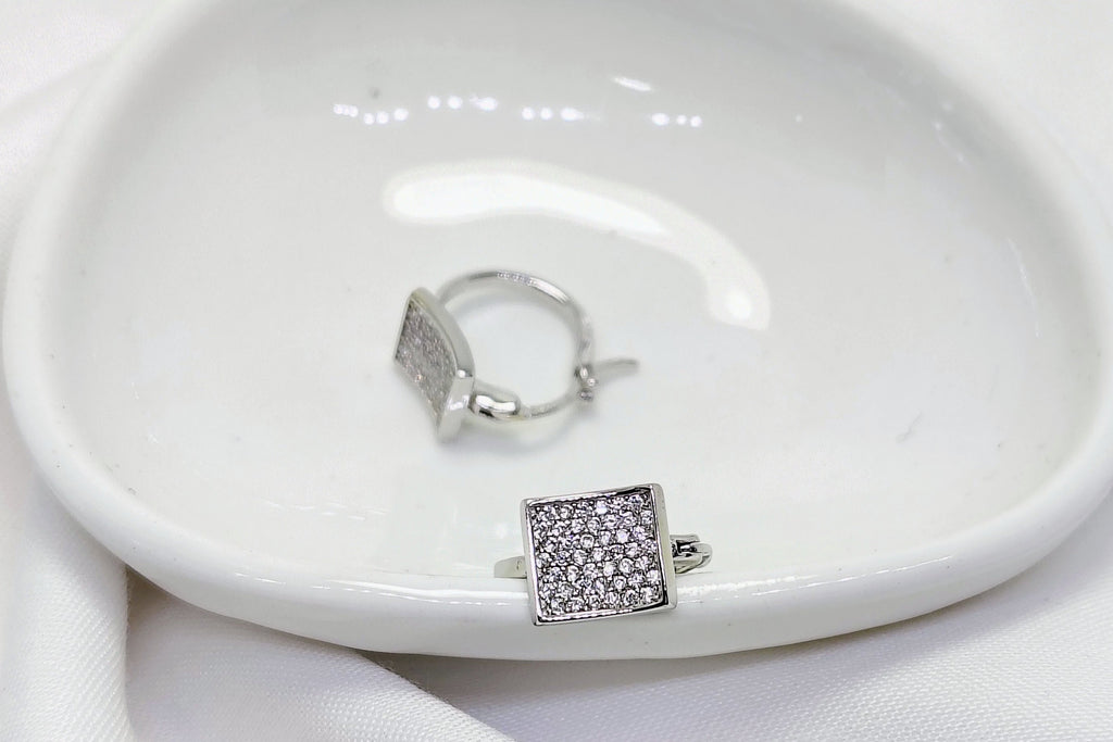 Soft Shine Silver Earrings - Strength doesn’t need noise.