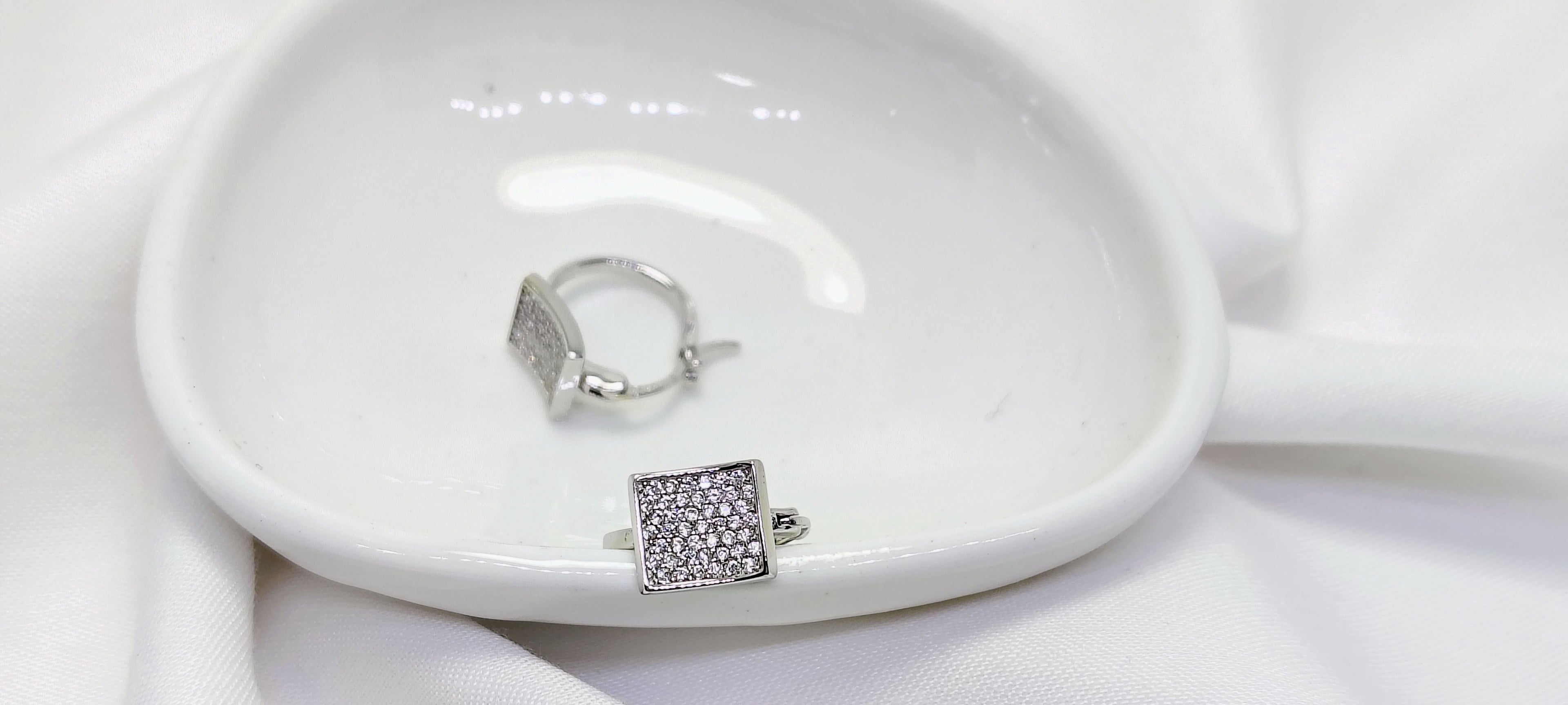 Soft Shine Silver Earrings - Strength doesn’t need noise.