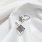 Soft Shine Silver Earrings - Strength doesn’t need noise.