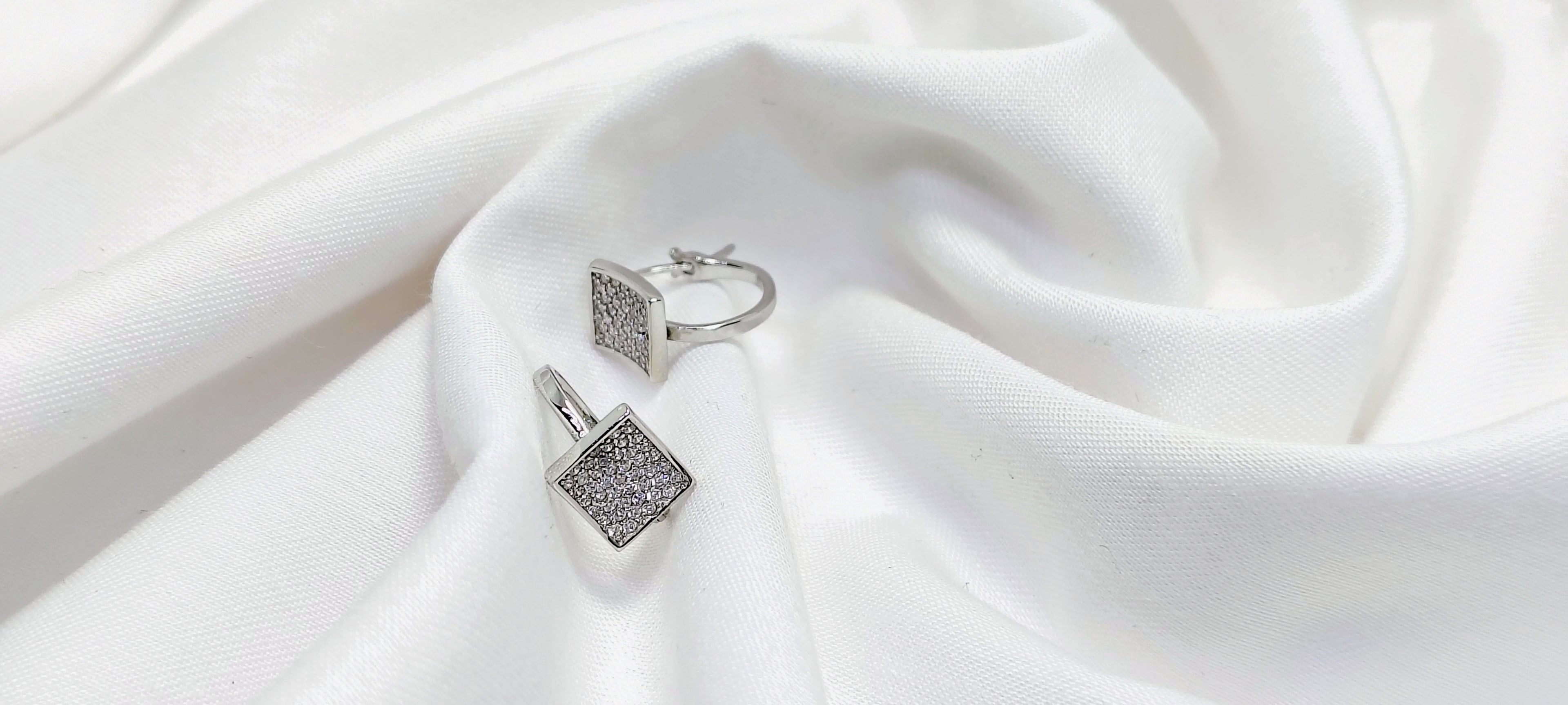 Soft Shine Silver Earrings - Strength doesn’t need noise.