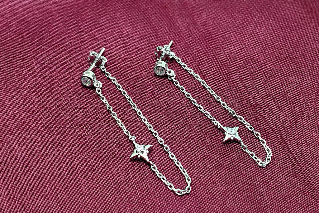 Mini Chain 925 Silver Stud - Work hard. Shine harder.