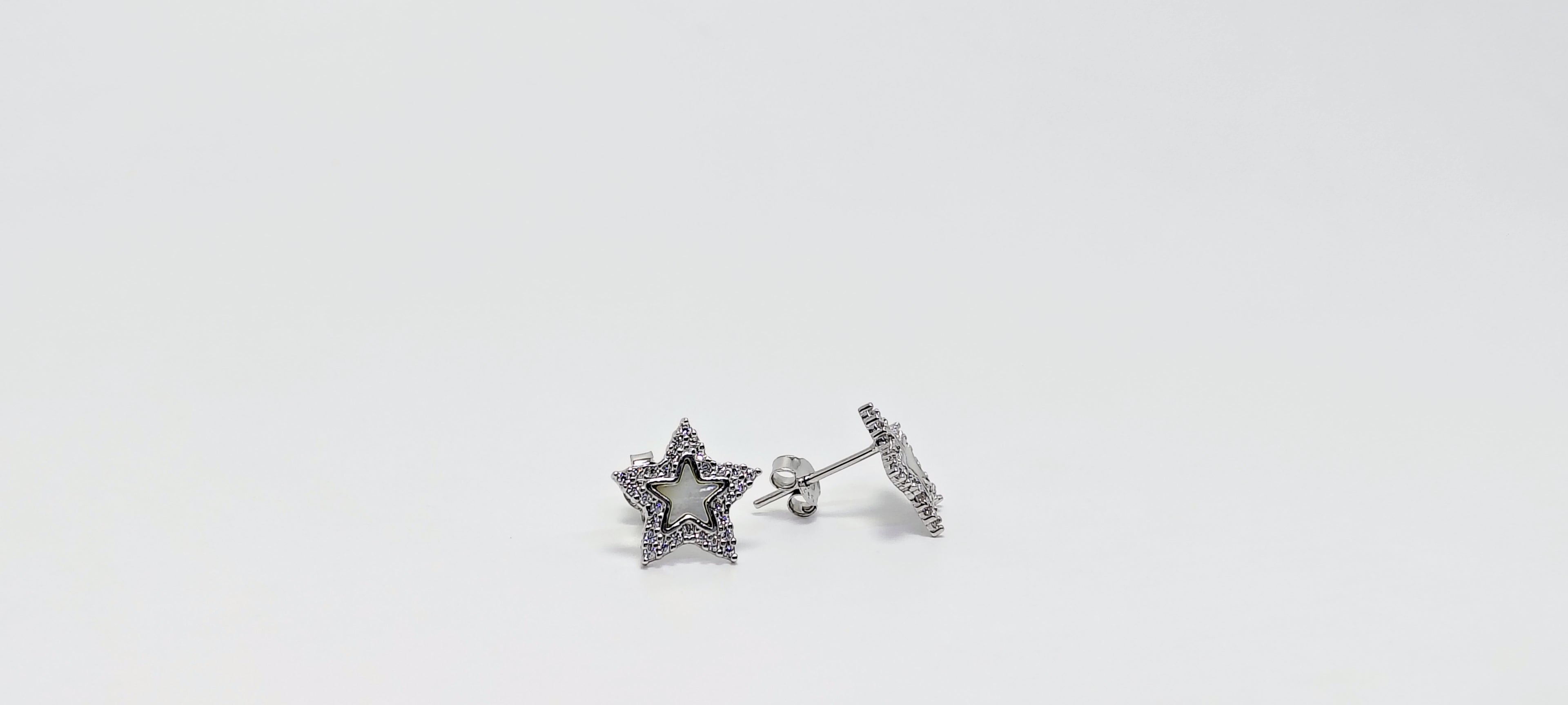 Silver 925 Magic Star Shaped Stud Earring - Work hard. Shine harder.