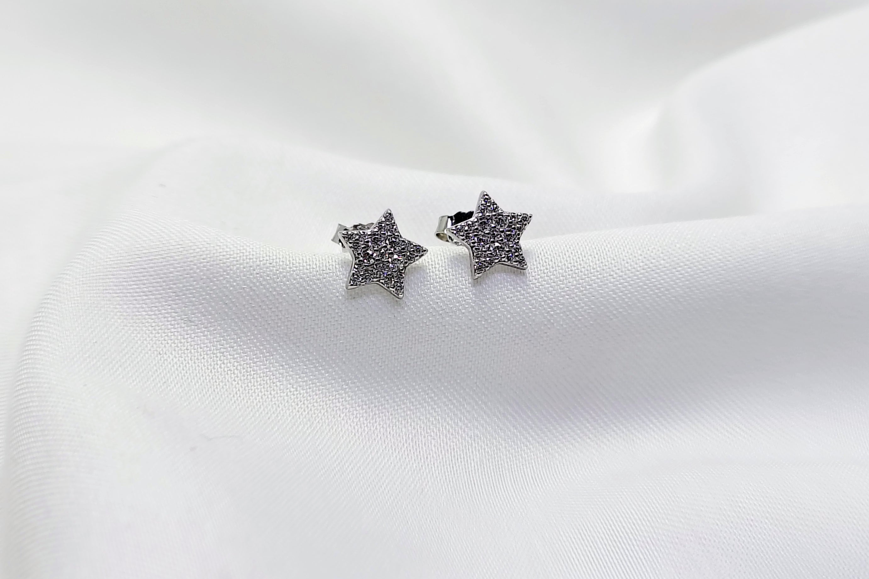 Star 925 Silver Stud Earrings