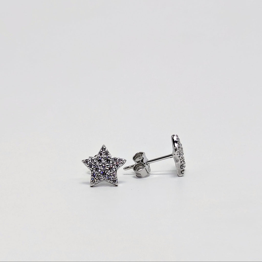 Star 925 Silver Stud Earrings