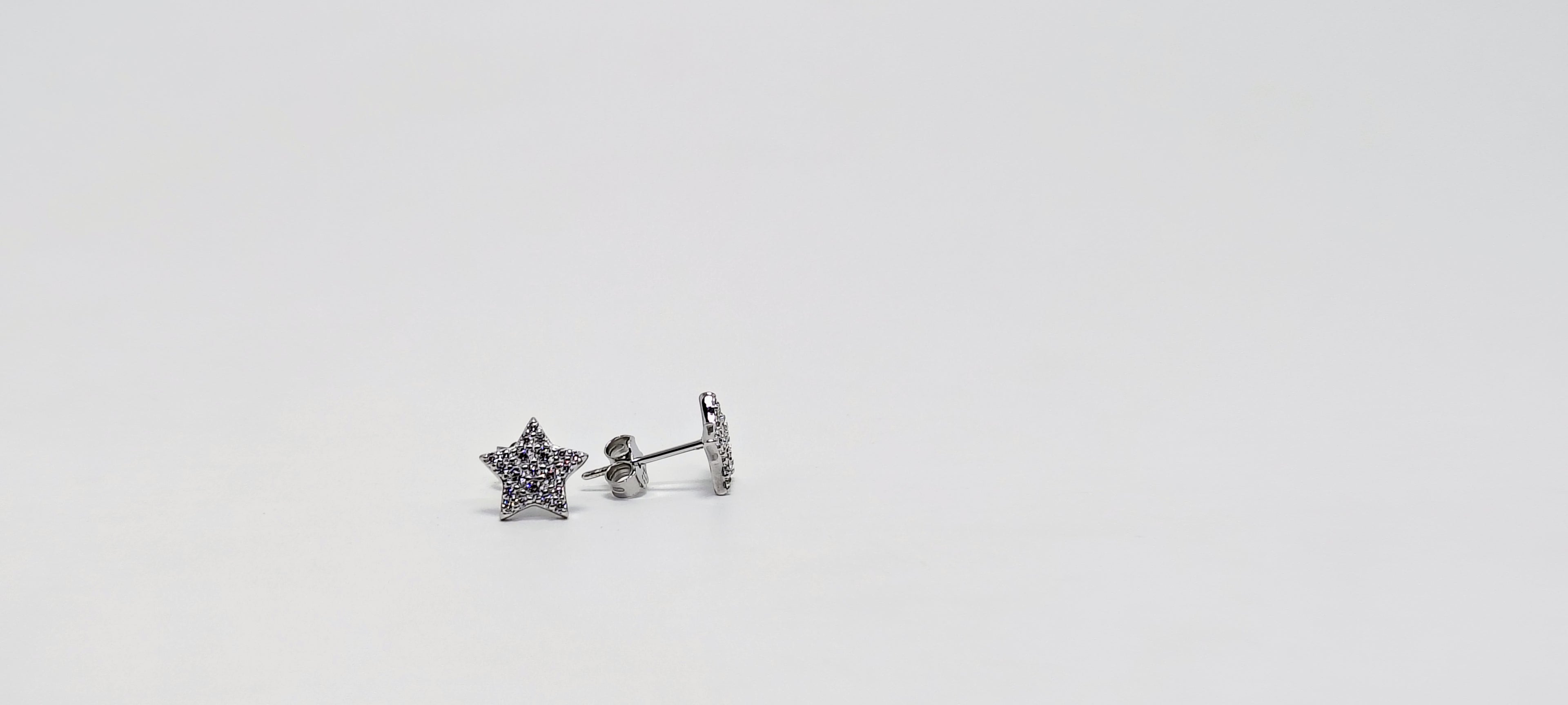 Star 925 Silver Stud Earrings