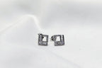 trendy 925 Silver Stud Earrings - Grace with a little glamour.