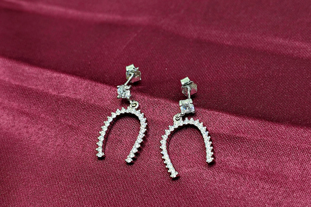 Minimal Luxury Halo Earrings - Grace with a little glamour.