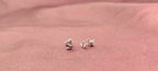 Silver Beautiful Crown Shape 925 Silver Stud - Grace with a little glamour.