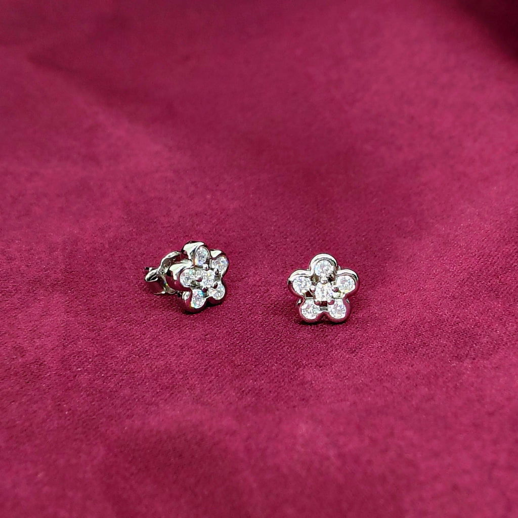 Modern Classic Stud Earrings in Silver - For nights you’ll remember.