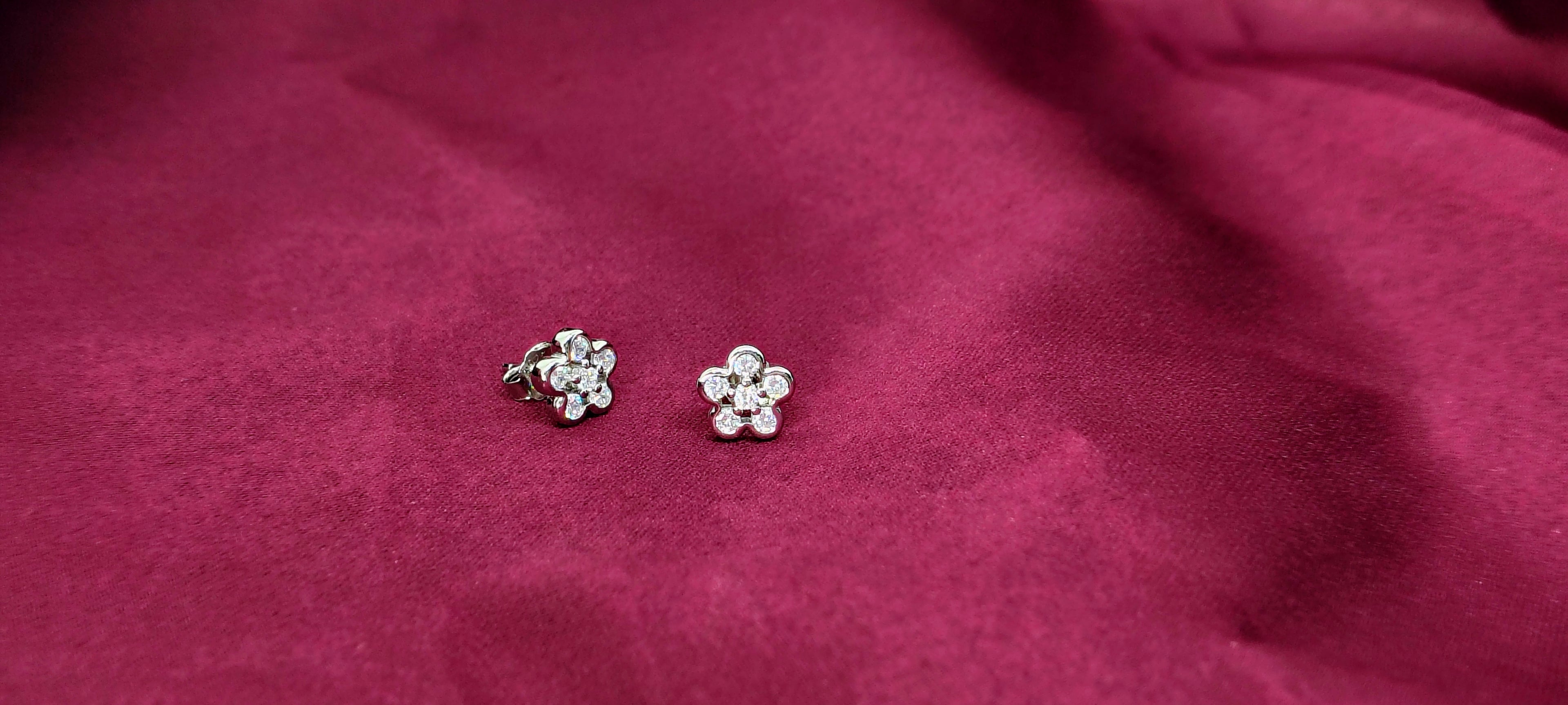 Modern Classic Stud Earrings in Silver - For nights you’ll remember.