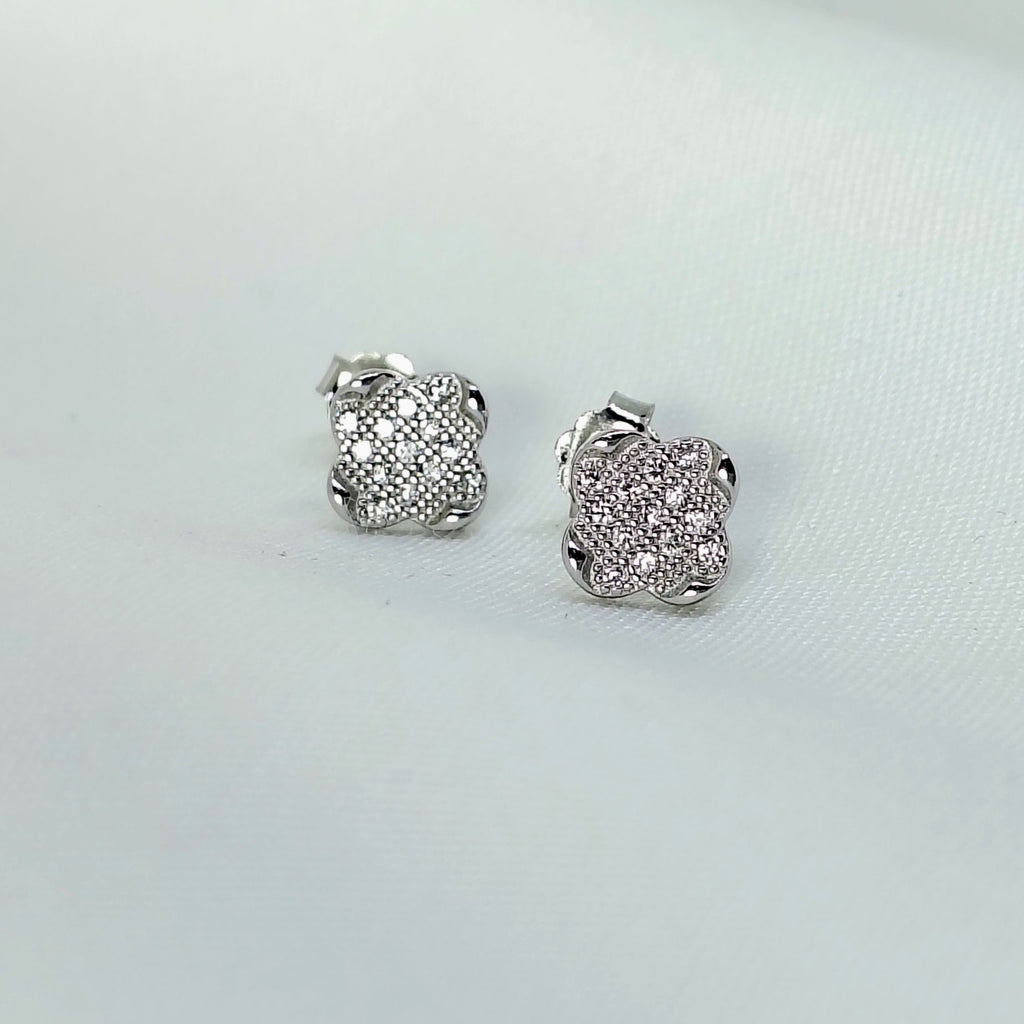 Minimal Silver Stud Earrings - Because confidence deserves sparkle.