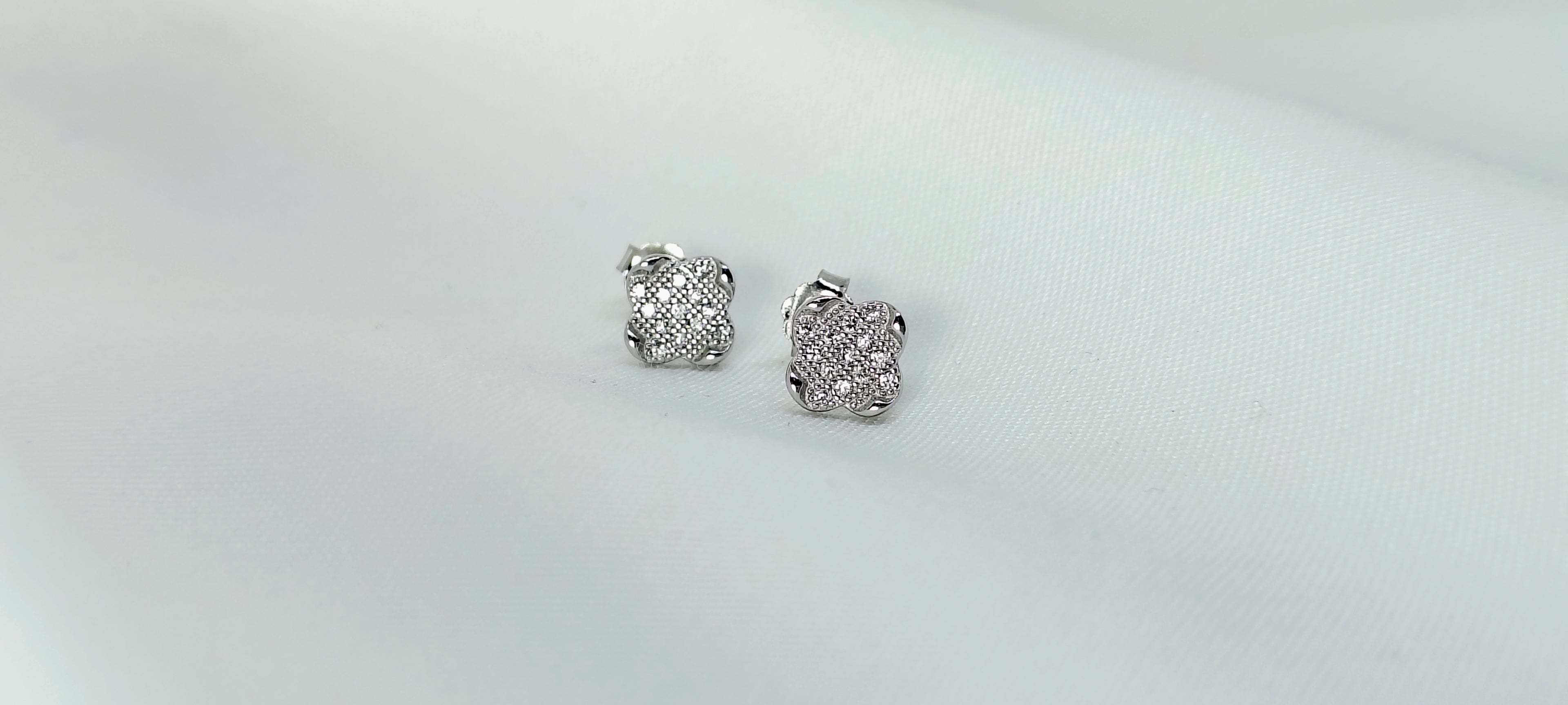 Minimal Silver Stud Earrings - Because confidence deserves sparkle.