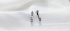 Silver Cute Stud Earrings - Designed for women who lead.