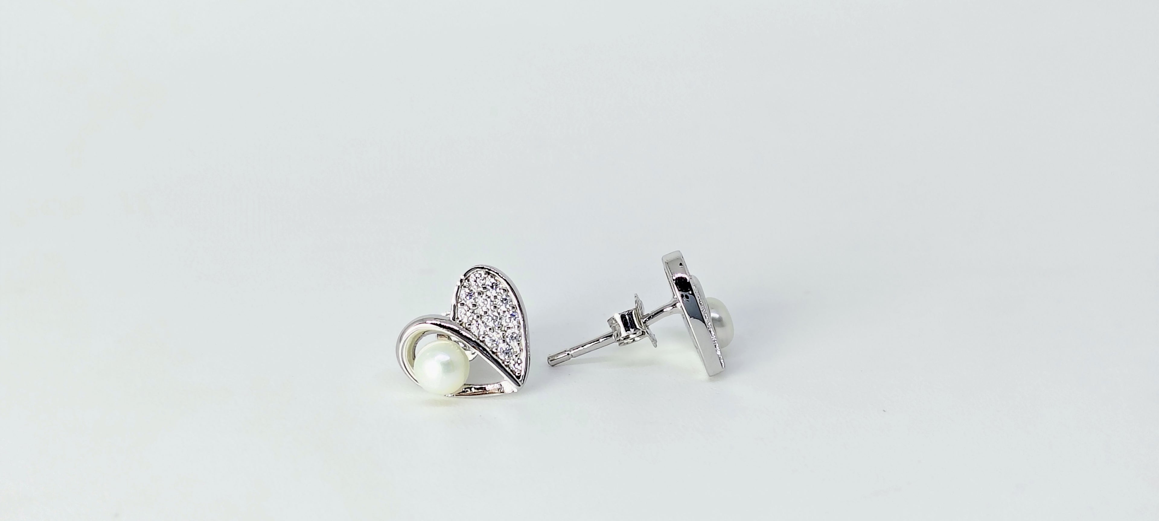 Silver earrings 