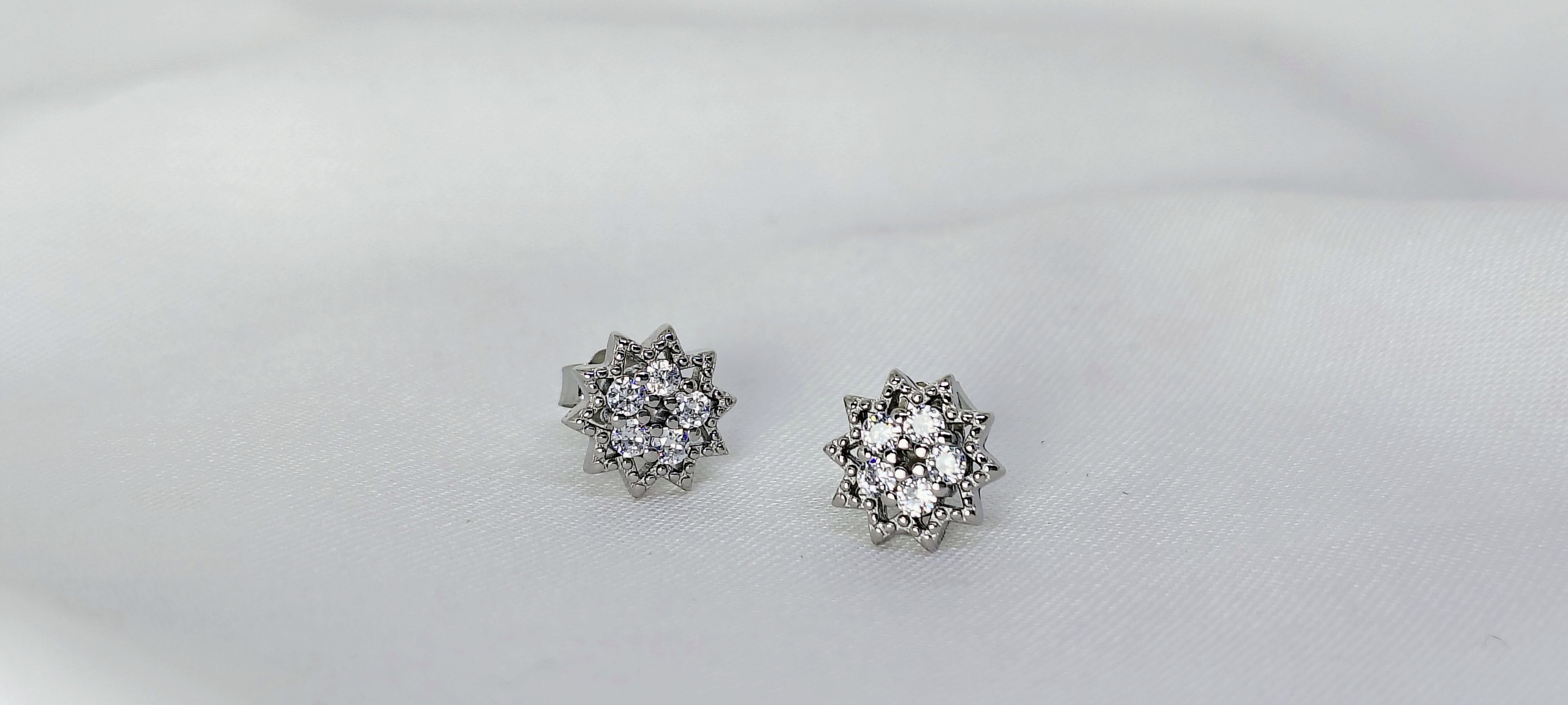 Refined 925 Silver Stud Earrings - Women who lead like this change industries.