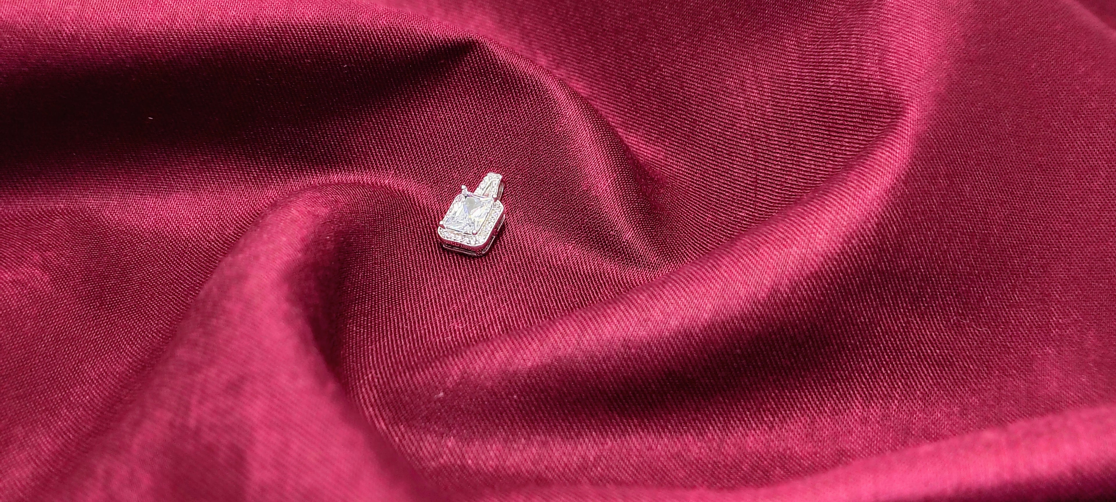 Timeless Sterling Silver Pendant - A little sparkle for everything you’ve achieved.