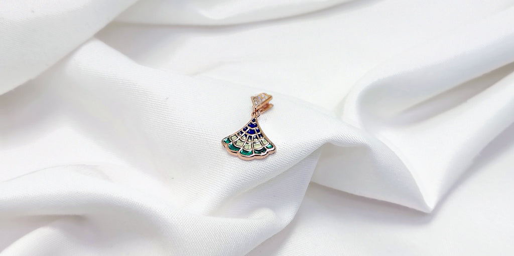 Essential Rose Gold 925 Silver Pendant - A little sparkle for everything you’ve achieved.