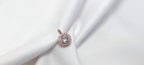 Classic Rose Gold 925 Silver Pendant - Grace with a little glamour.