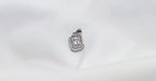 Minimalist 925 Silver Pendant - Grace with a little glamour.