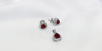 Red Diamond Accent 925 Silver Pendant Set - Made for everyday confidence.