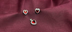 Red Heart Diamond 925 Silver Pendant Set - Made for nights that matter.