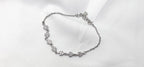 Elegant Flow 925 Silver Bracelet - Subtle enough for work, strong enough to be noticed.