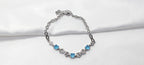 Cloud Blue Loose 925 Silver Bracelet - Celebrate the woman you’ve become.