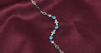 Baby Blue Stone 925 Silver Bracelet - Jewellery for women who lead.