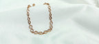 Soft Shine Rose Gold 925 Silver Bracelet
