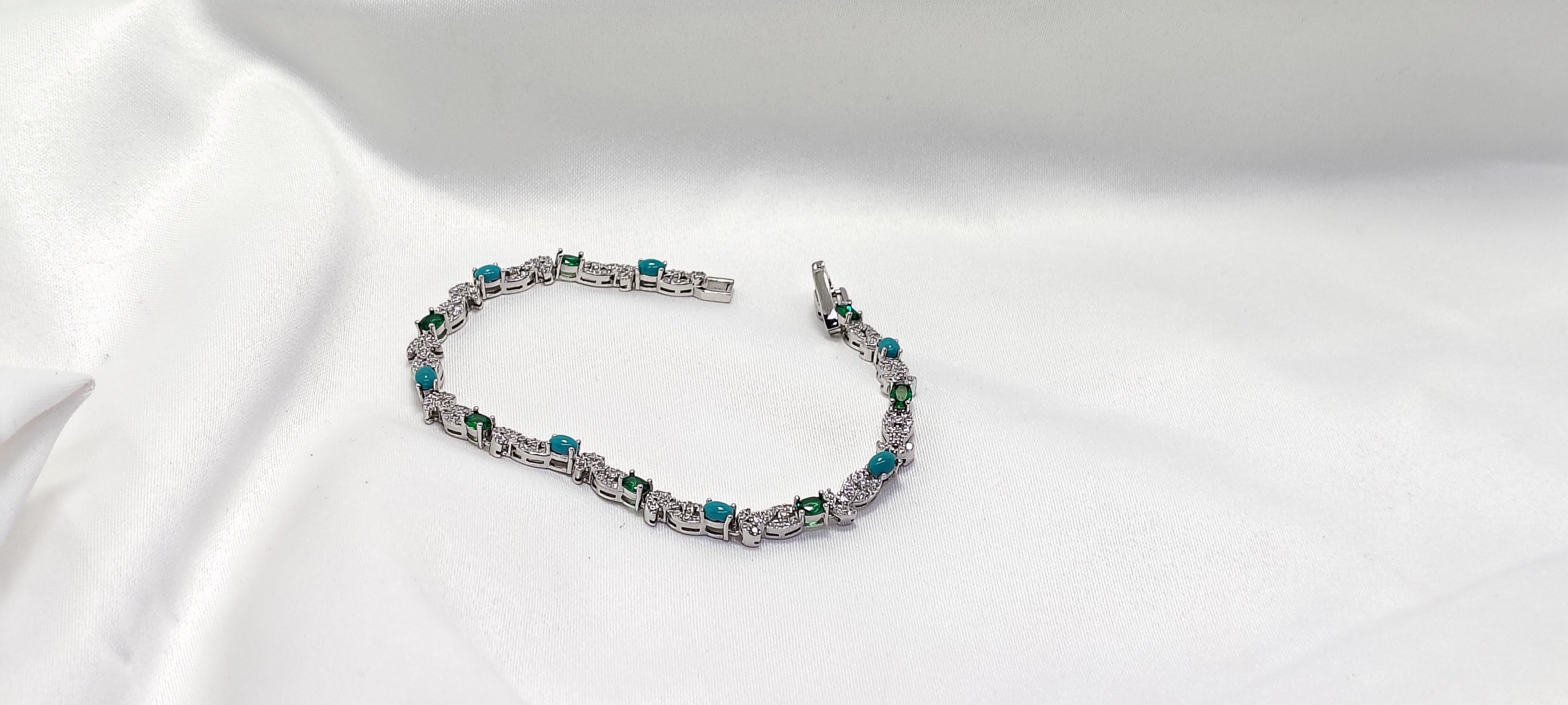 Opulent Multi Pearl White 925 Silver Bracelet - For women who don’t wait — they build.