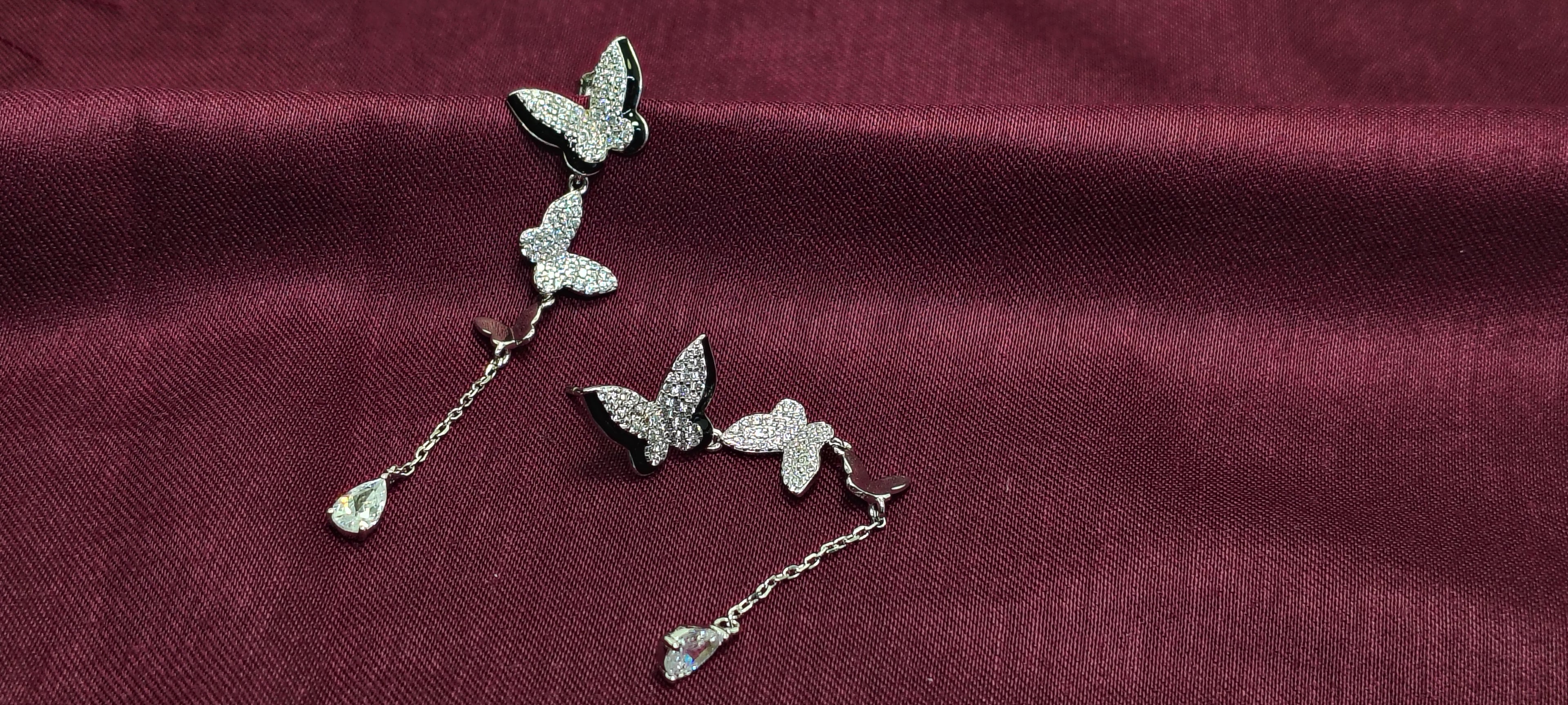 Silver Limited Edition Butterfly 925 Earring - Celebrate yourself. Loudly.
