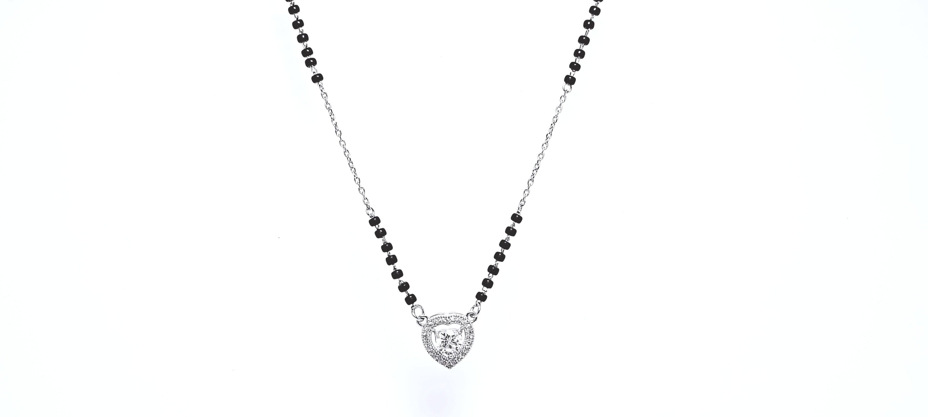 Everyday Luxury 925 Silver Mangalsutra - Your everyday signature.