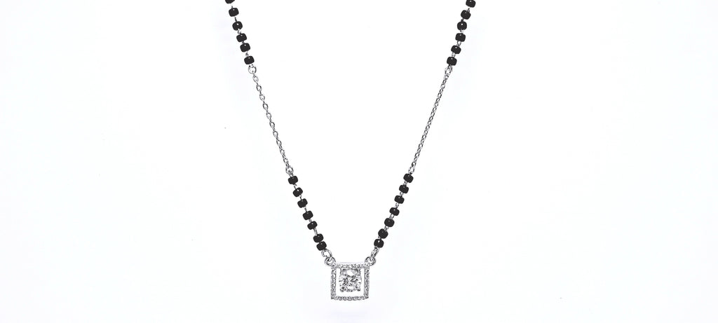 Modern Elegance 925 Silver Mangalsutra - Your everyday signature.