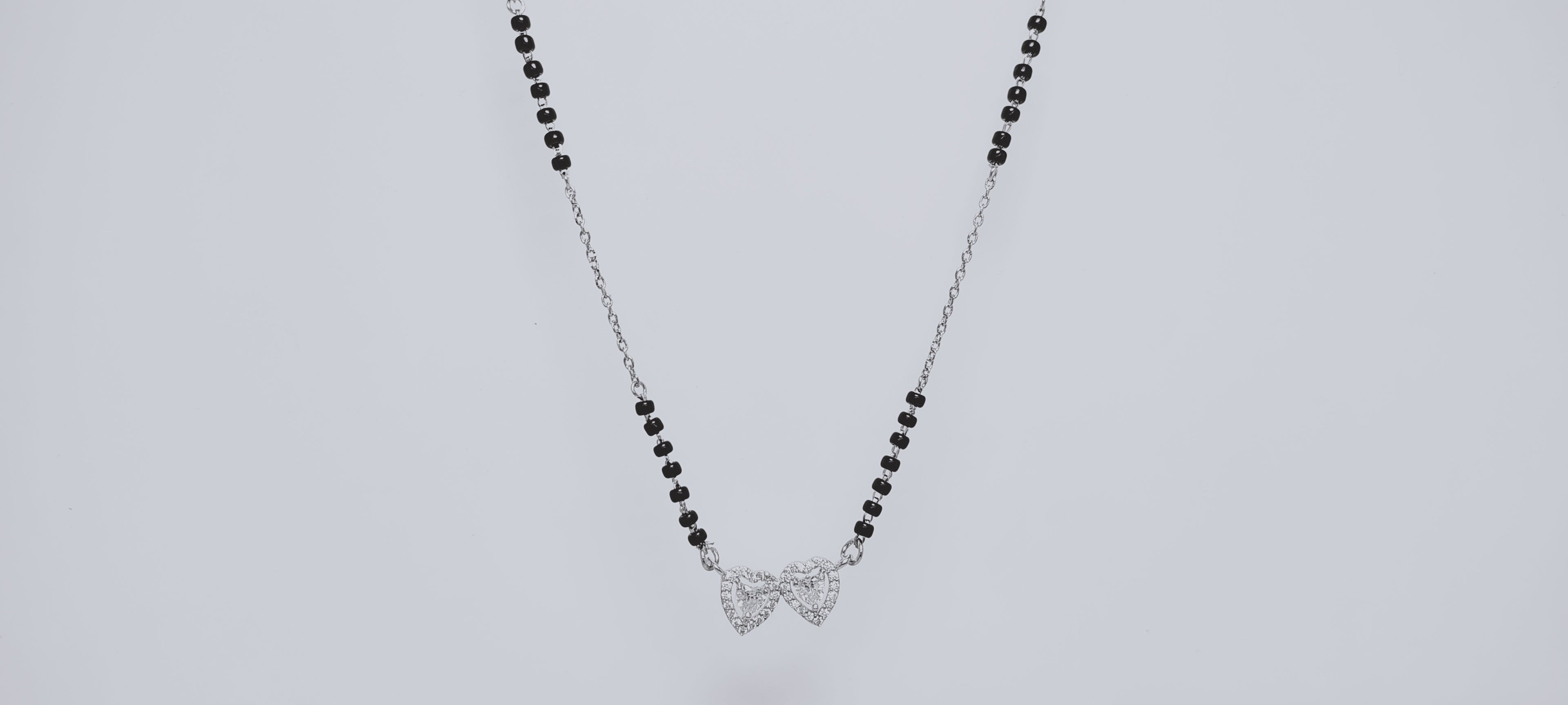 Classic Black Bead 925 Silver Mangalsutra - Your confidence upgrade.