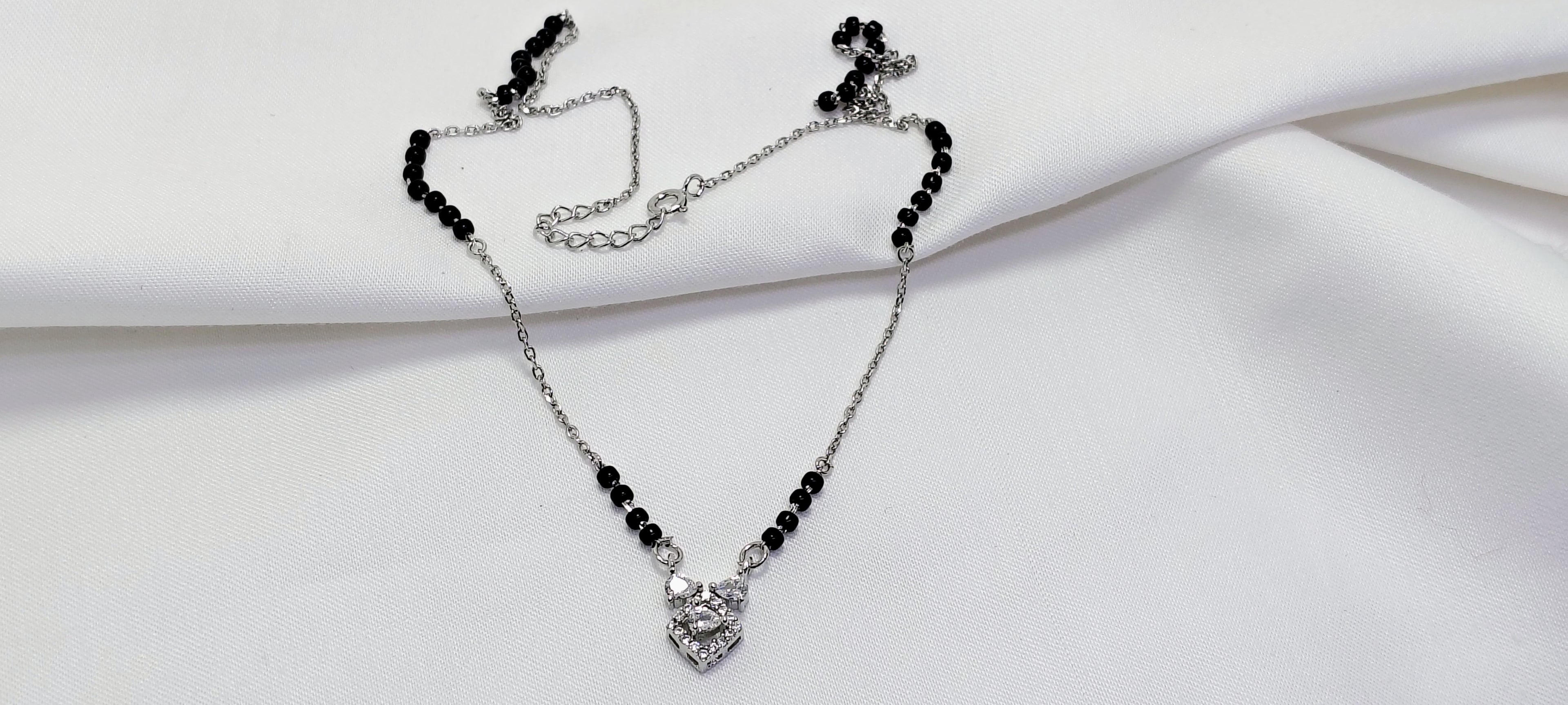 Timeless Sterling Silver Mangalsutra - Your confidence upgrade.