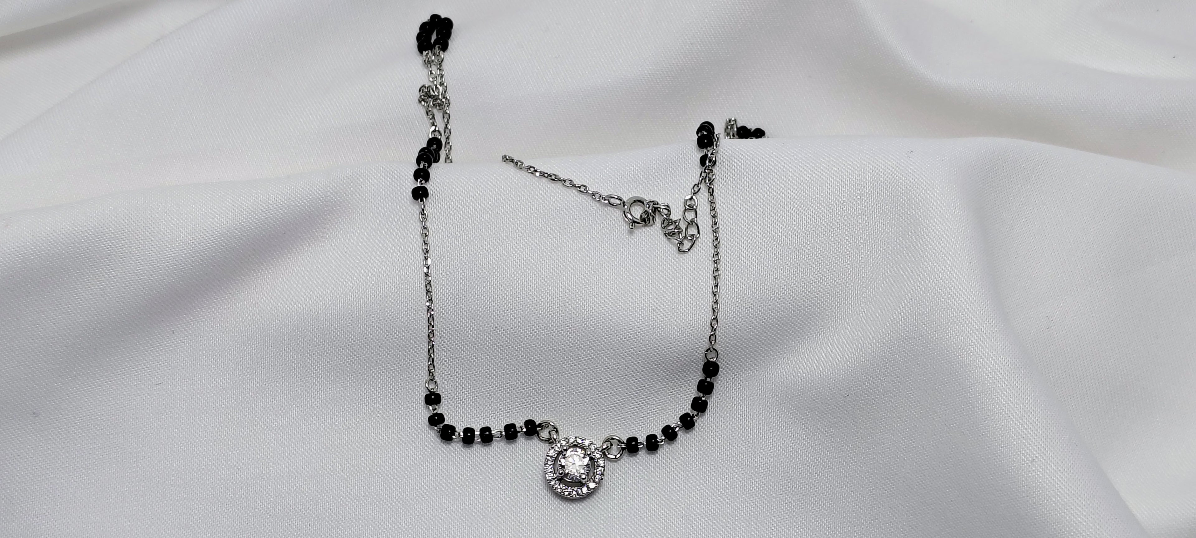 Elegant 925 Silver Mangalsutra - Your confidence upgrade.